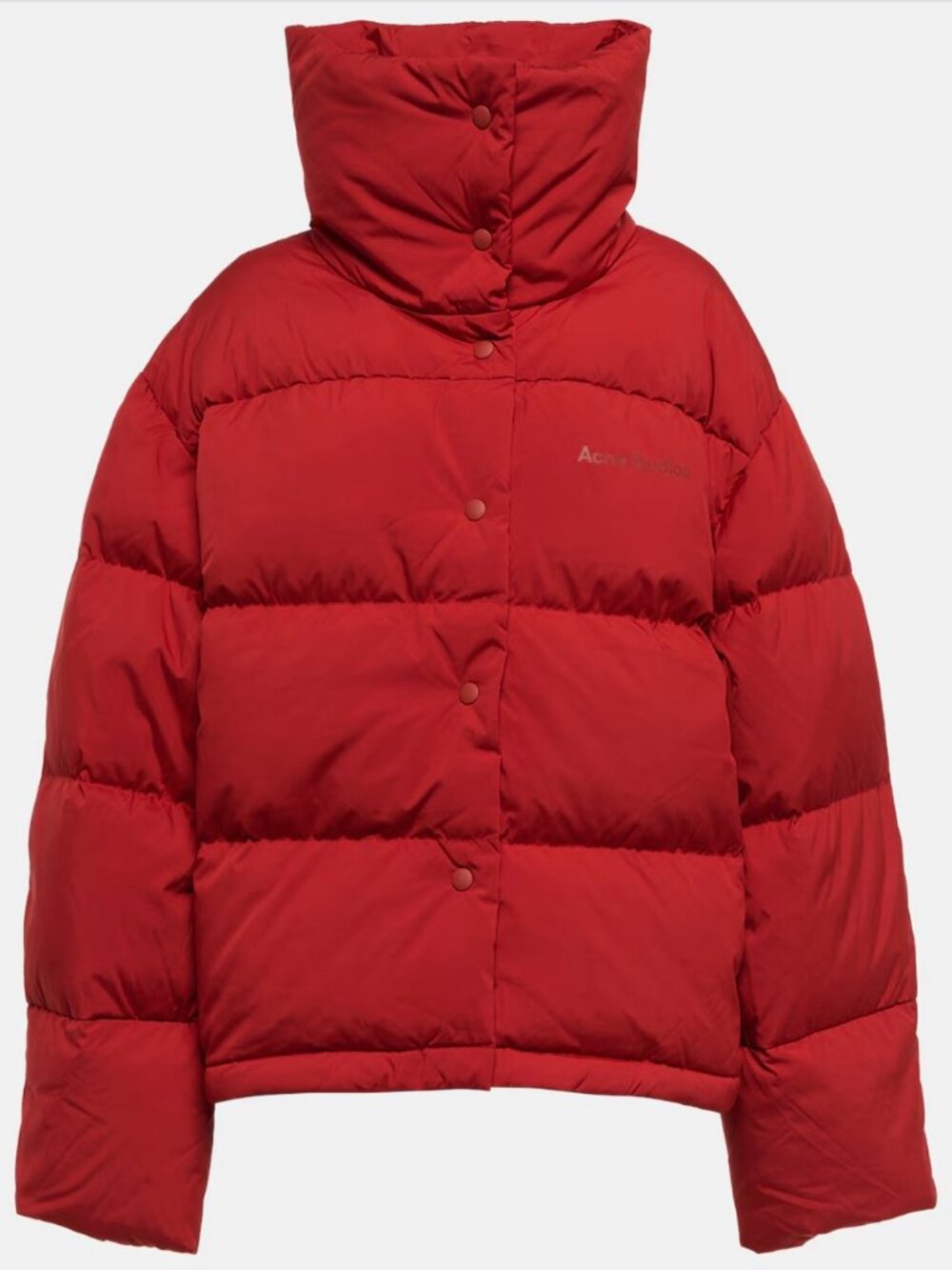 Acne Studios Logo puffer down jacket